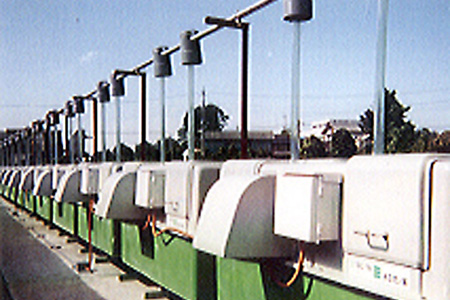 「子豚の家」設置現場